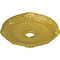 Ekena Millwork Heaton Ceiling Medallion (Fits Canopies up to 6 1/2"), 27 1/2"OD x 3 7/8"ID x 2 1/4"P, Rich Gold CM27HERGS - alternate 3